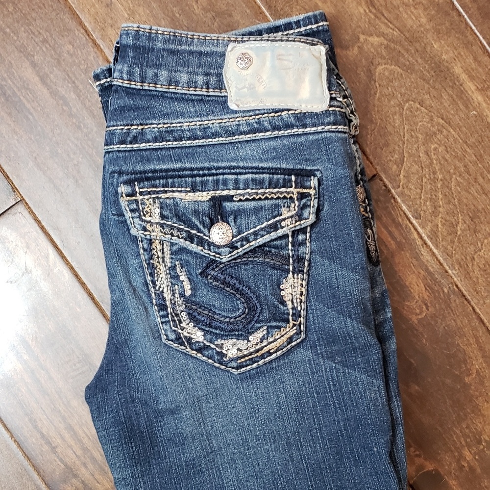 Silver Jeans Aiko Fluid Denim 26